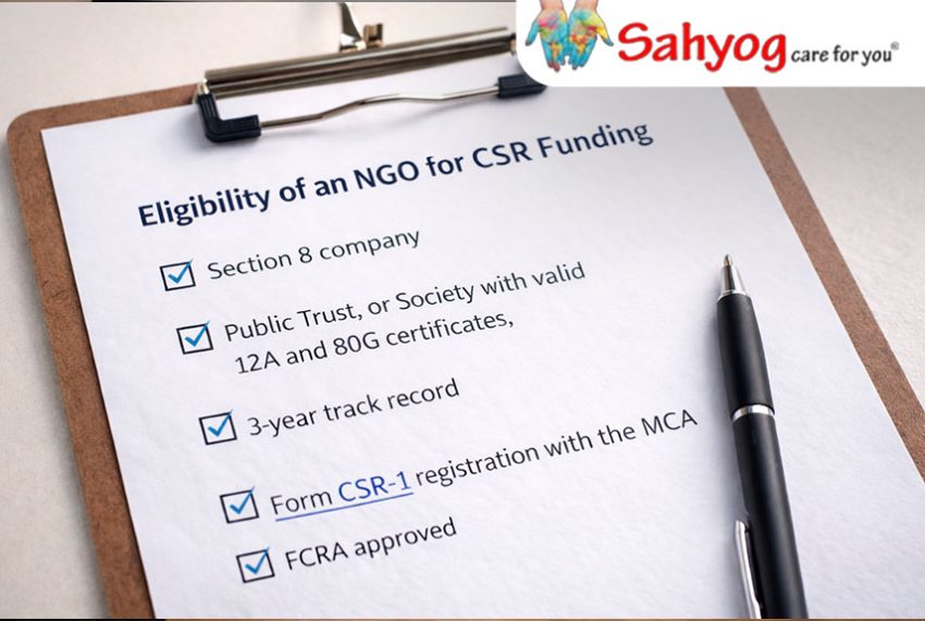 NGO Eligible for CSR Funding in India