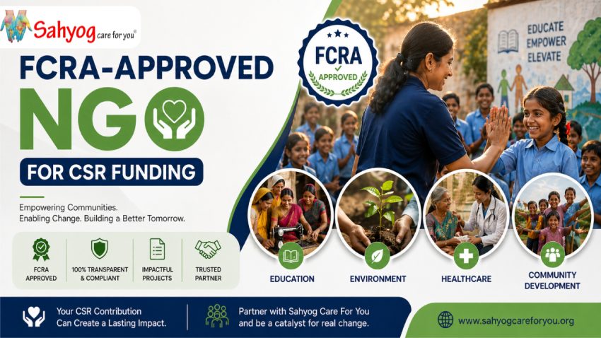 FCRA-Approved NGO for CSR Funding