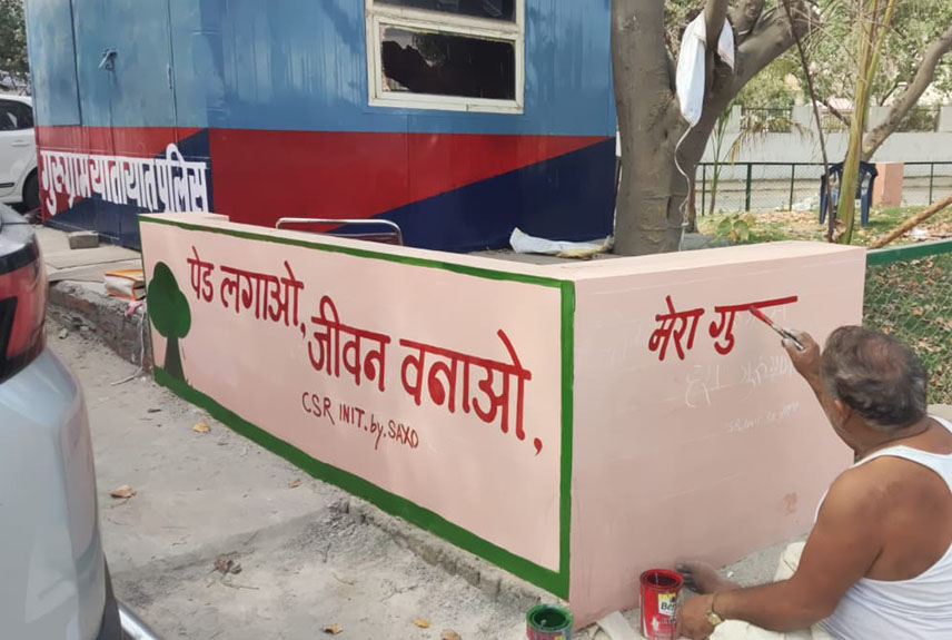 Traffic Police Booth Renovation